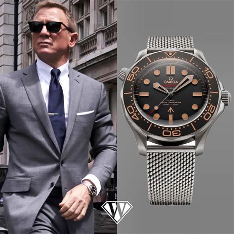 omega bond watch no time to die|daniel craig omega seamaster.